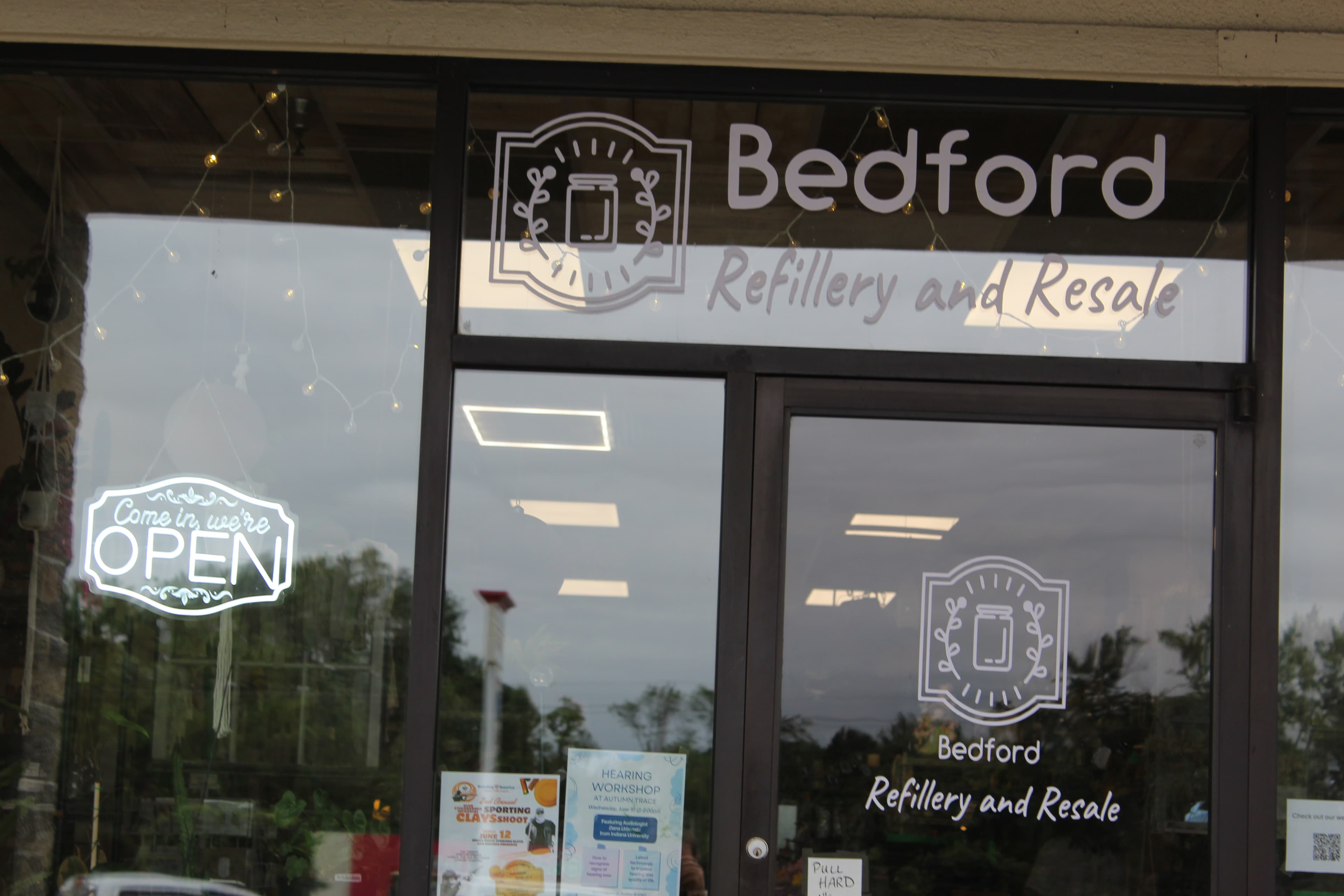 Bedford Refillery and Resale storefront — 2627 16th Street Bedford Indiana