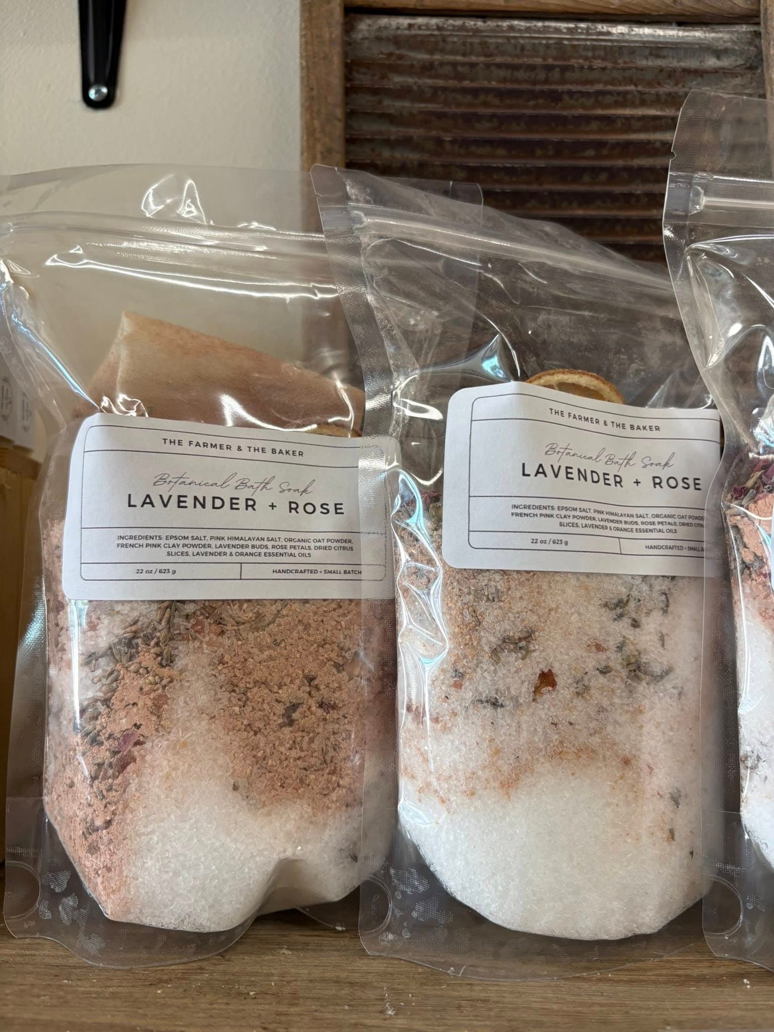 Handmade soap bars